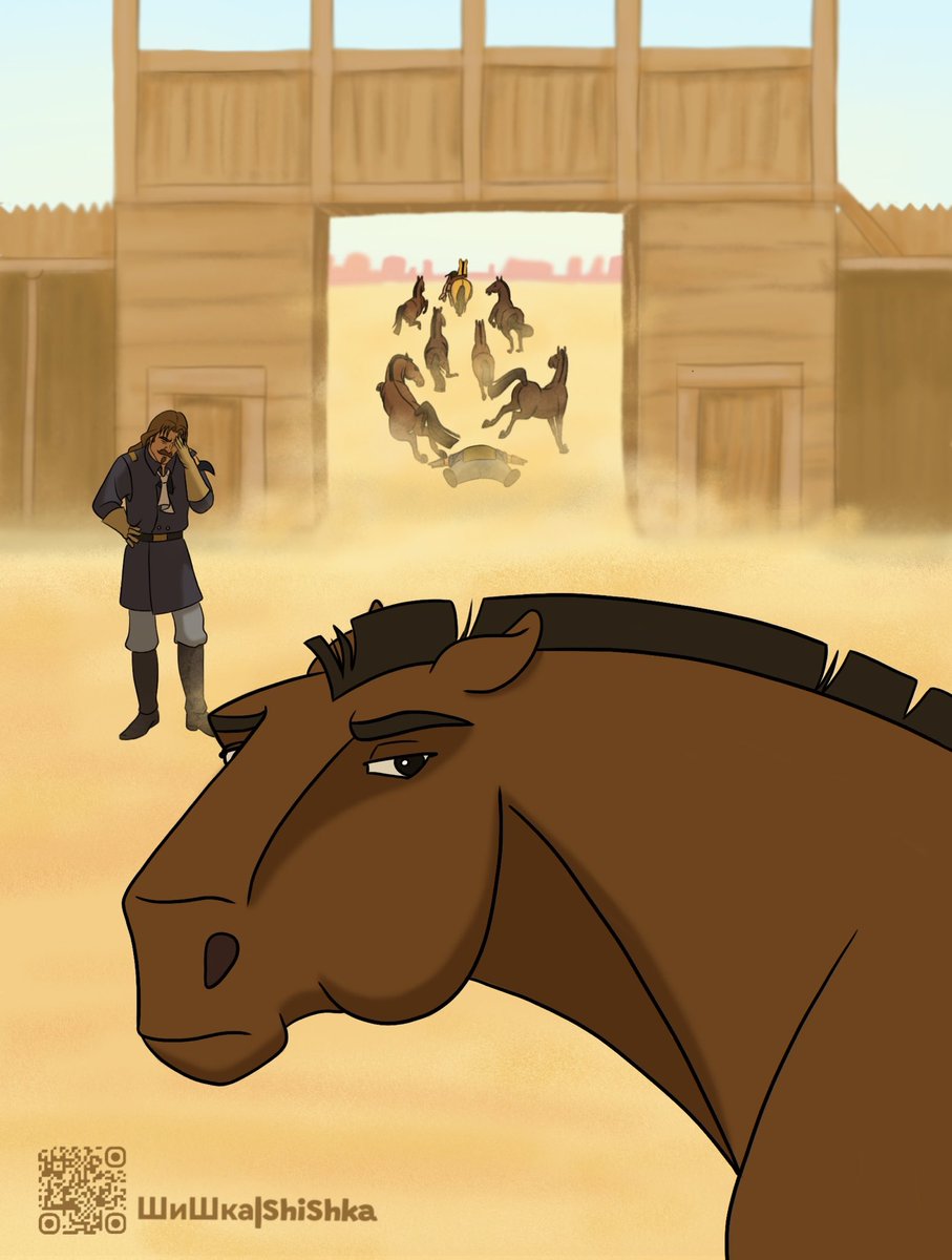 Well there they go…
#SpiritStallionOfTheCimarron 
Credits to vk.com/club116761559