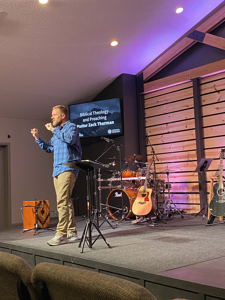 Session 1 of the Rocky Mountain Theology Conference underway with <a href="/ZackThurman/">ZackThurman</a> speaking to the need for deep theology for successful church planting on the Front Range.