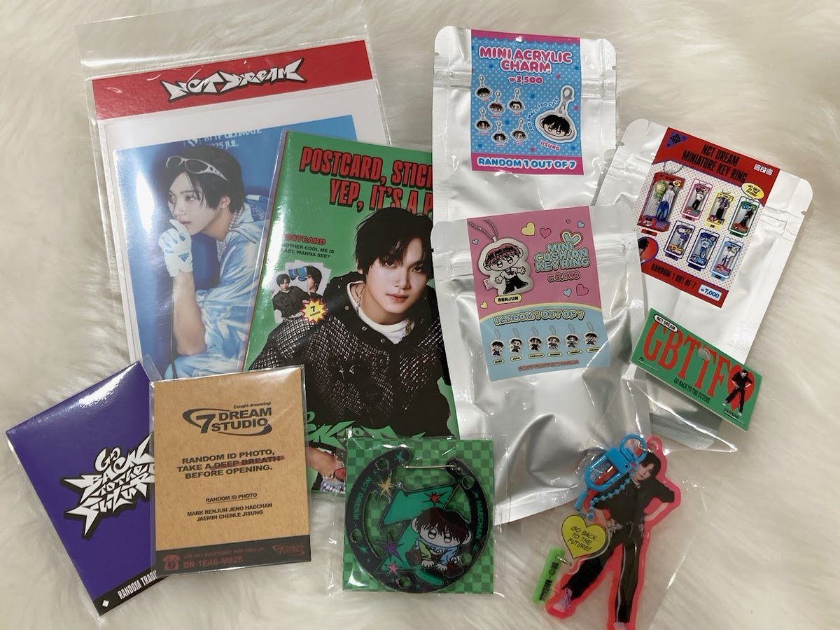 NCTDREAM マーク 5th ポップアップ購入限定 トレカ B NCTDREAM マーク