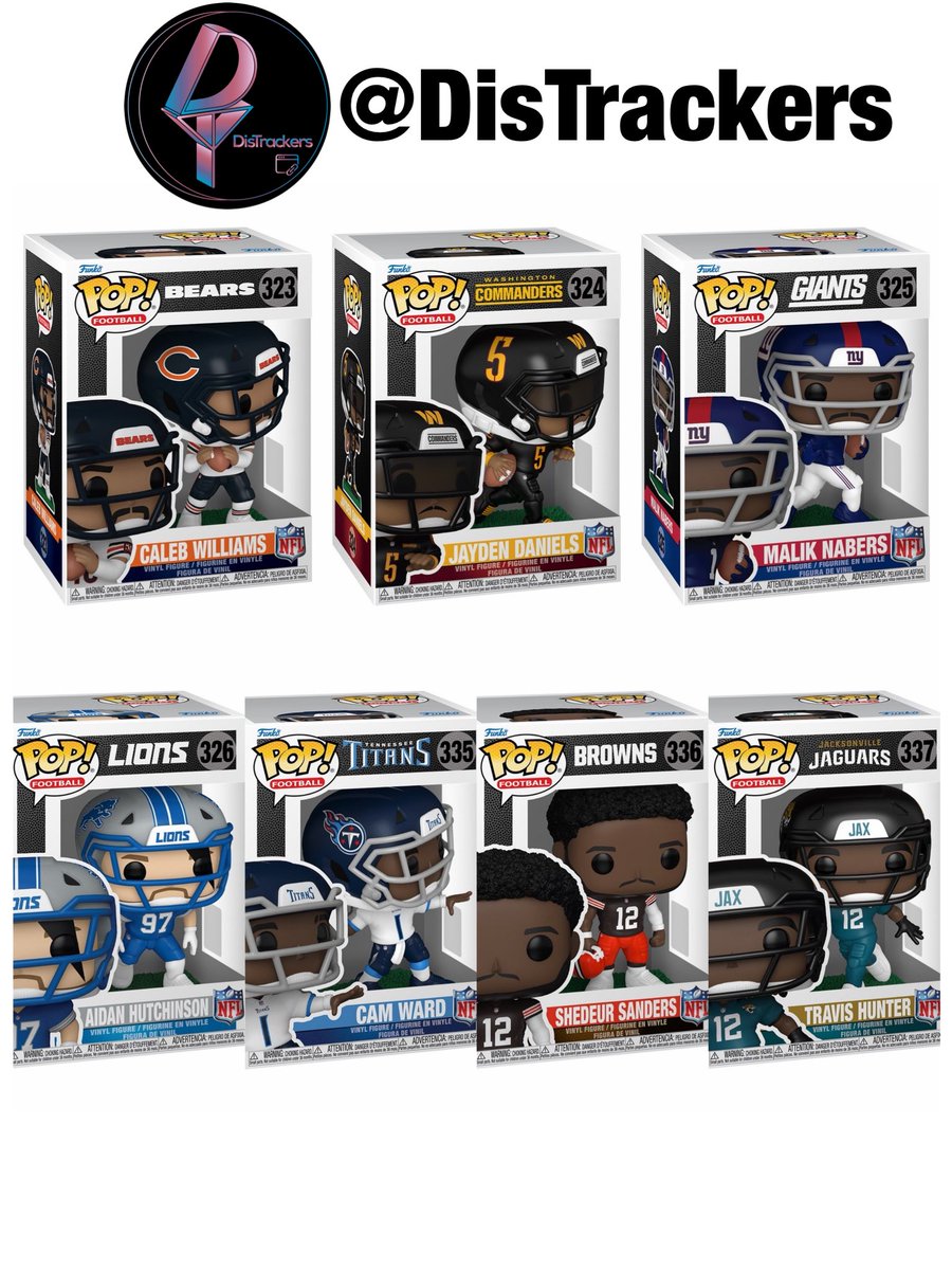 DisTrackers's tweet photo. First look at NFL Pops! Available on Wednesday.
.
Entertainment Earth - https://t.co/YtoRhRaM7L
Amazon - https://t.co/ruSJreN1yV
.
#Ad #NFL #Football #Funko #FunkoPop #Collectibles #Collectible #FunkoPops #Collector #Toy #Toys #DisTrackers https://t.co/aJOCXJNLXb
