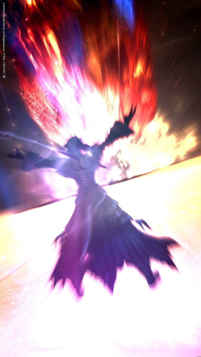 黒より黒く闇より暗き漆黒に
我が深紅の混淆を望みたもう
覚醒のとき来たれり
無謬の境界に落ちし理
無行の歪みとなりて現出せよ！ 
踊れ踊れ踊れ
我が力の奔流に望むは崩壊なり
並ぶ者なき崩壊なり
万象等しく
灰塵に帰し深淵より来たれ
エクスプロージョン‼️