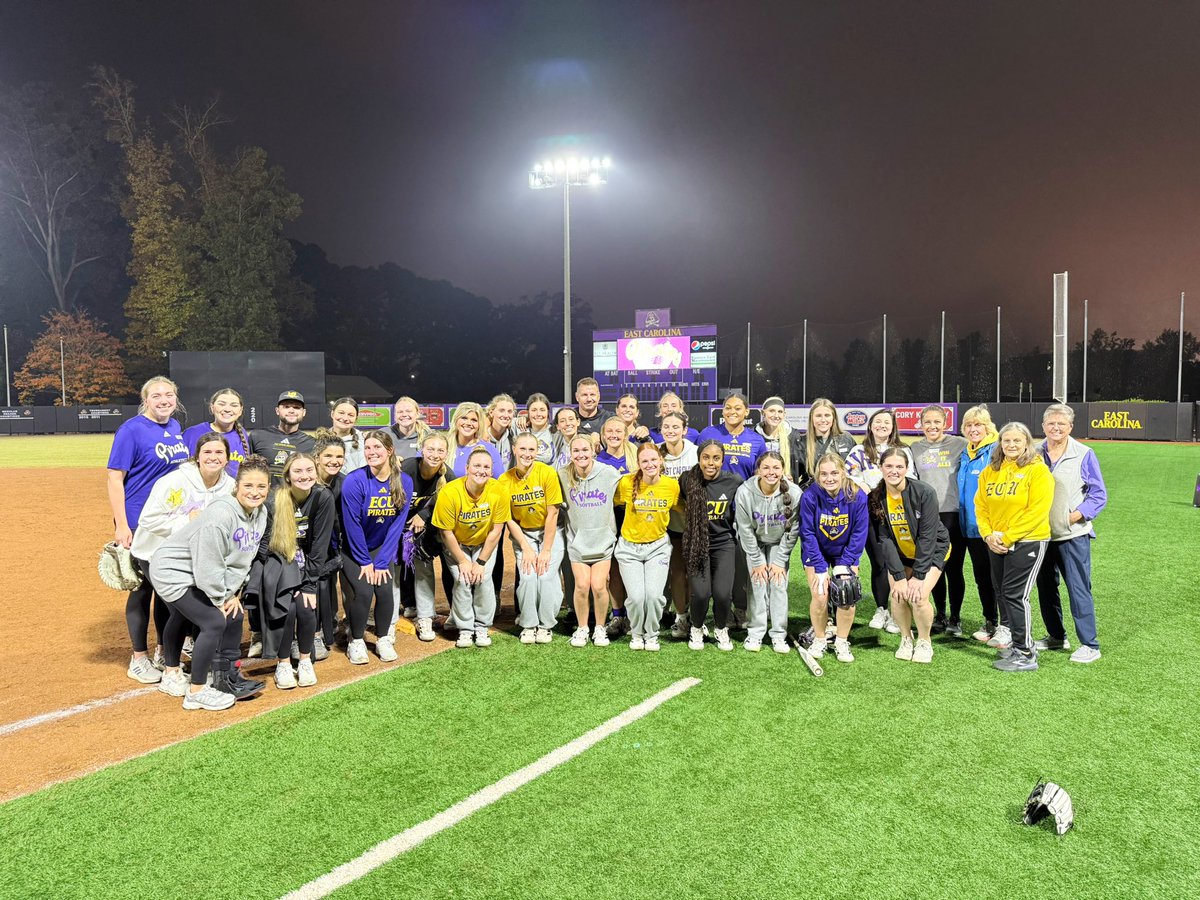 Thank you to our incredible alumnae for joining us tonight for our annual slow pitch game 💜

Greenville is always home!

#GoPirates