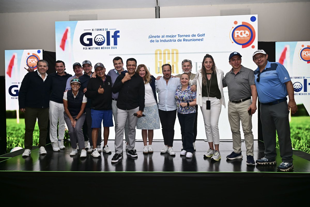 ¡Así vivimos nuestra XI Edición del Torneo de Golf de la Industria de Reuniones! 🏌️‍♀️🏌️‍♂️🏆 Ve el video memoria en nuestro canal de YouTube, aquí: youtu.be/nNEC58xi1NU

Agradecemos el apoyo de todos nuestros patrocinadores y la increíble participación de los jugadores e invitados