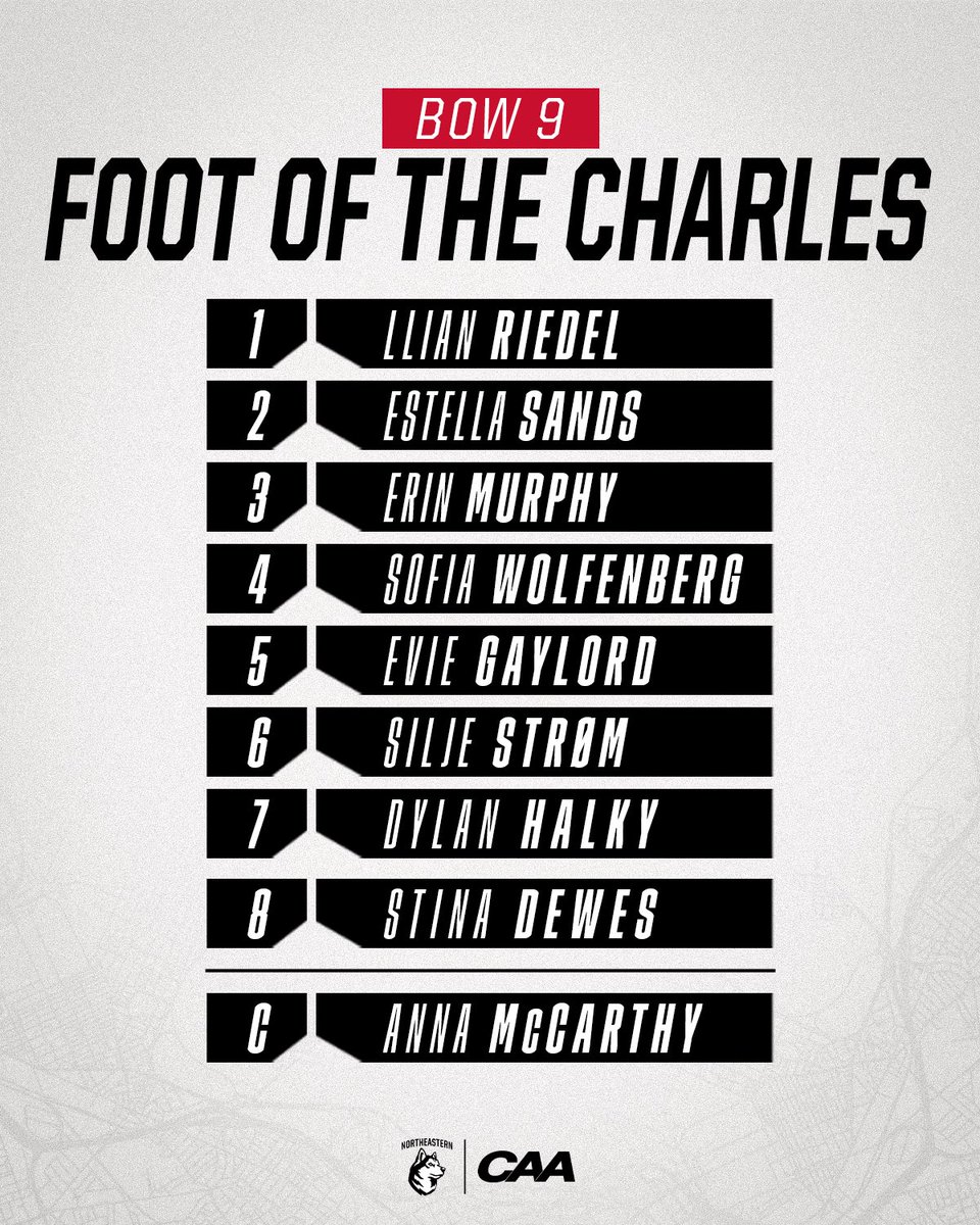 Northeastern Women’s Rowing tweet media