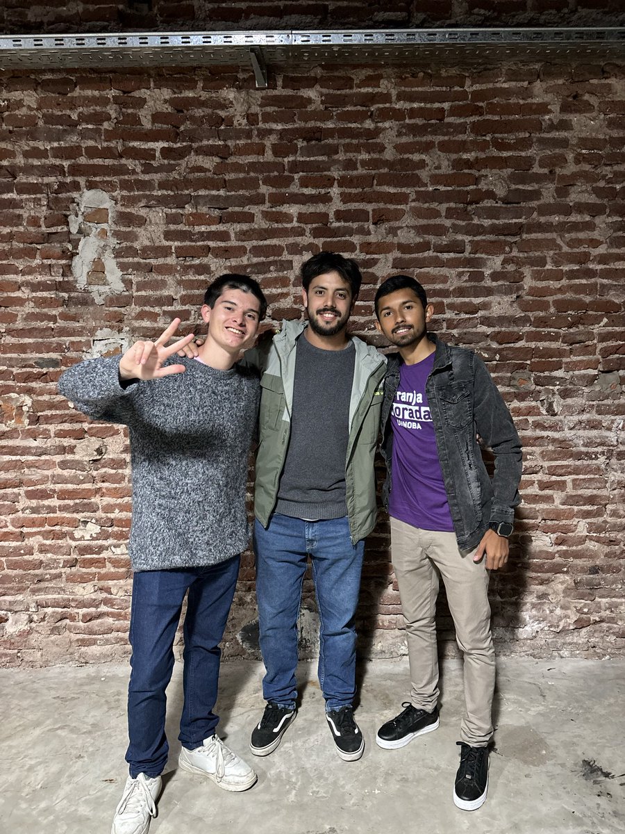 Vamos la franja <a href="/franjaunnoba/">Franja Morada UNNOBA 💜</a> 💪🏽