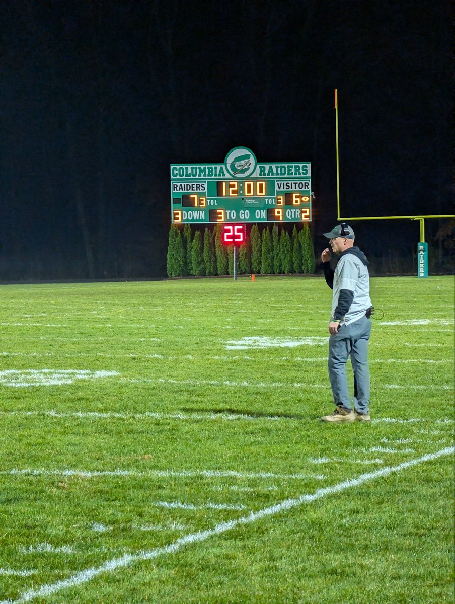 ChrisGrunau's tweet photo. After 1 here in Columbia
@CHS_Raiders 7
@DHSBulldogsFB 6
@SportsKee1 @neohiohsfb @FOX8FNTD @ColumbiaAth @DanDurante8
#DaltonBulldogs #ColumbiaRaiders #HighSchoolFootball #FridayNightLights #OhioHSFootball #NEOFootball #GameDay #FootballHighlights #HighSchoolSports #OhioAthletics
