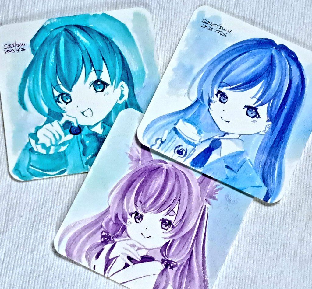 「参加中のフレームレス展、本日20時より通販もご対応いただけるようです。 ただ今手」|ささつゆ🦊5/5【COMITIA144】H28b📚5/6【A40】参加のイラスト