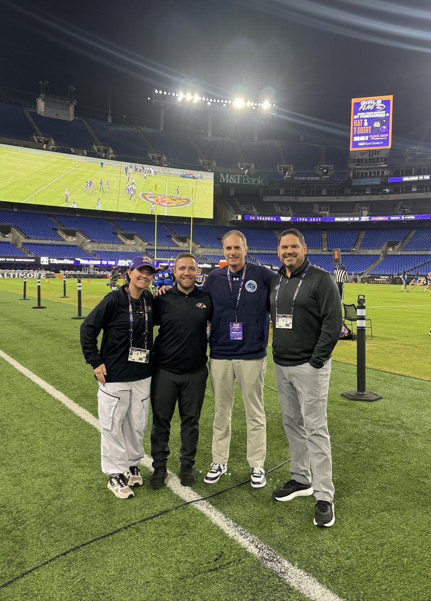mcpsAD's tweet image. .@WWHSAthletics Girls’ Flag 🏈 advances to the 4A-3A State Finals with a 14-6 victory over Wise. Congrats to both teams on a great game! We are #MoCoProud! Thank you @Ravens for hosting us! @MCPSAthletics @MCPS