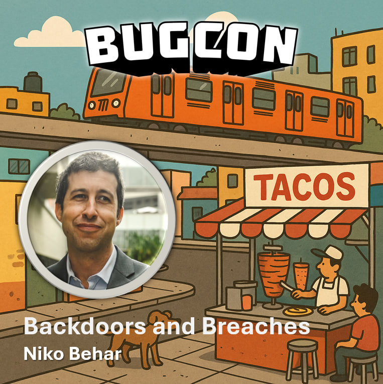BugCON's tweet image. Cierra la puerta al consultor de traje y corbata que te va a hacer tu tabletop, y preparate para jugar #BackdoorsAndBreaches para entender como los equipos de respuesta a incidentes hacen frente a las amenazas; de una forma divertida y sin miedo a ser despedido. En #BugCON 2025😜