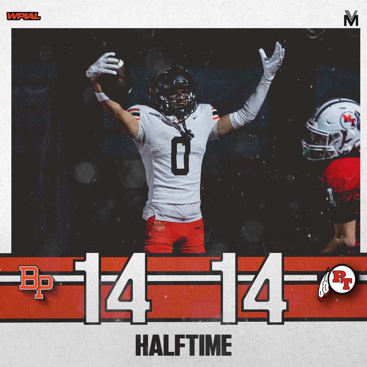 Tied up at half 

#BUILTBYBETHEL