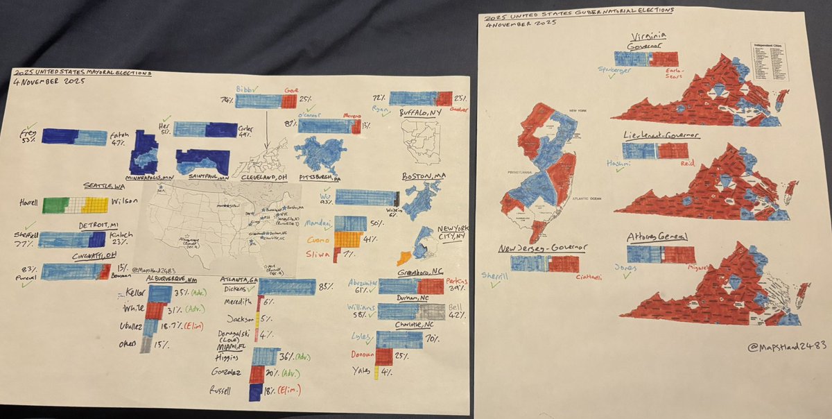 🇺🇸🗳️An update on the progress of some of the various elections in America from the internet’s most chaotic election results service. What the hell is going on with the Seattle Mayor election?!