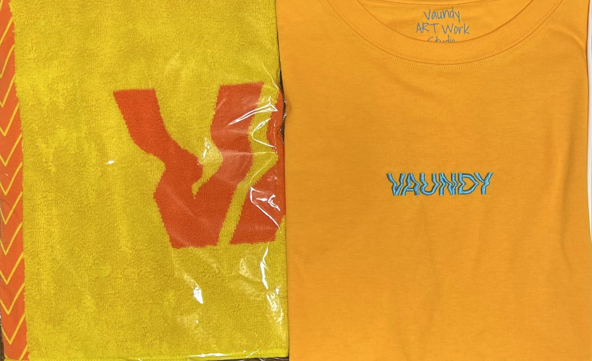 Vaundy Tシャツ mandarin オレンジ Vaundy ロゴTシャツ Lサイズ