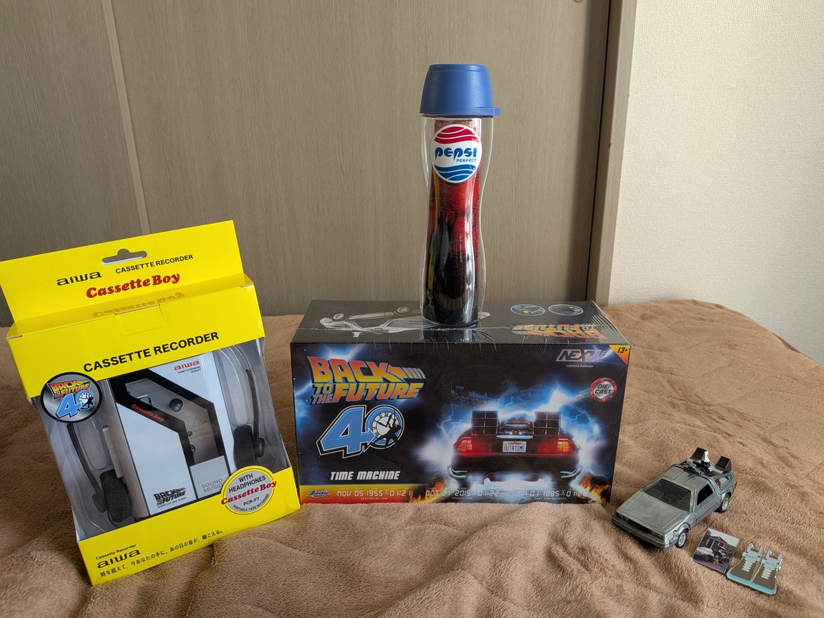 40周年限定シルバーメッキデロリアンをゲット！ 世界で1985台限定