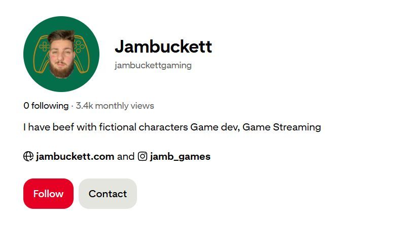 Jambuckett's tweet photo. Marketing Advice for Indie Game Devs

Instagram can automatically cross post to Facebook, Threads, AND Pinterest

So you get 3 locations by posting on 1

Make your marketing easier

#gamedev #indiegamedev #gamedevmarketing https://t.co/gZ6Qb7ydHx