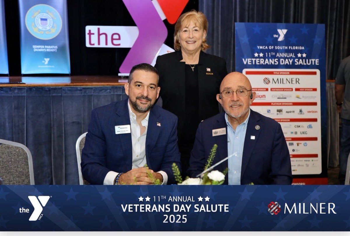 Today it was an absolute honor to attend the 11th annual YMCA Veterans Day Salute Breakfast, in the great City of Weston, honoring all of our brave men and women who have served! The event was highlighted by special guest speaker Navy Seal Robert O’Neill. This American Hero and