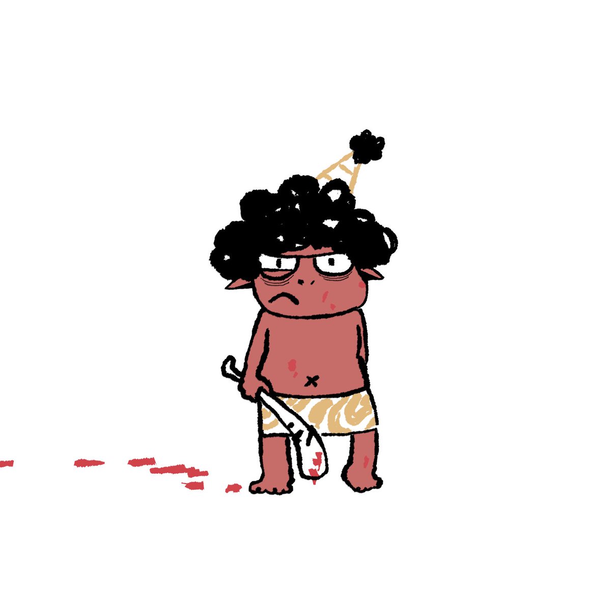 「」|したら領のイラスト