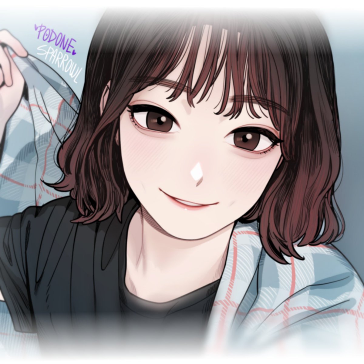 #PodoneArt
빨간맛 포도네님