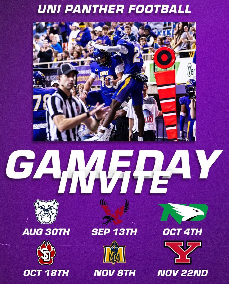 Happy to say I’ll be heading to UNI for tomorrow’s game. Thanks for the invite <a href="/Coach_OC_/">Owen Chandler</a>  <a href="/UNIFootball/">UNI Football</a>