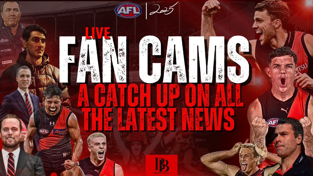 Training is back on Monday for the 1-4s AND so ARE WE!!! We're going to go Live at 7.30pm to chat through the last month of news!! 

On the agenda for us to discuss 👇

- Training updates from the day from my lens
- Draft day hopes &amp; wishes
- Dean Solomon appointment 
- Ted