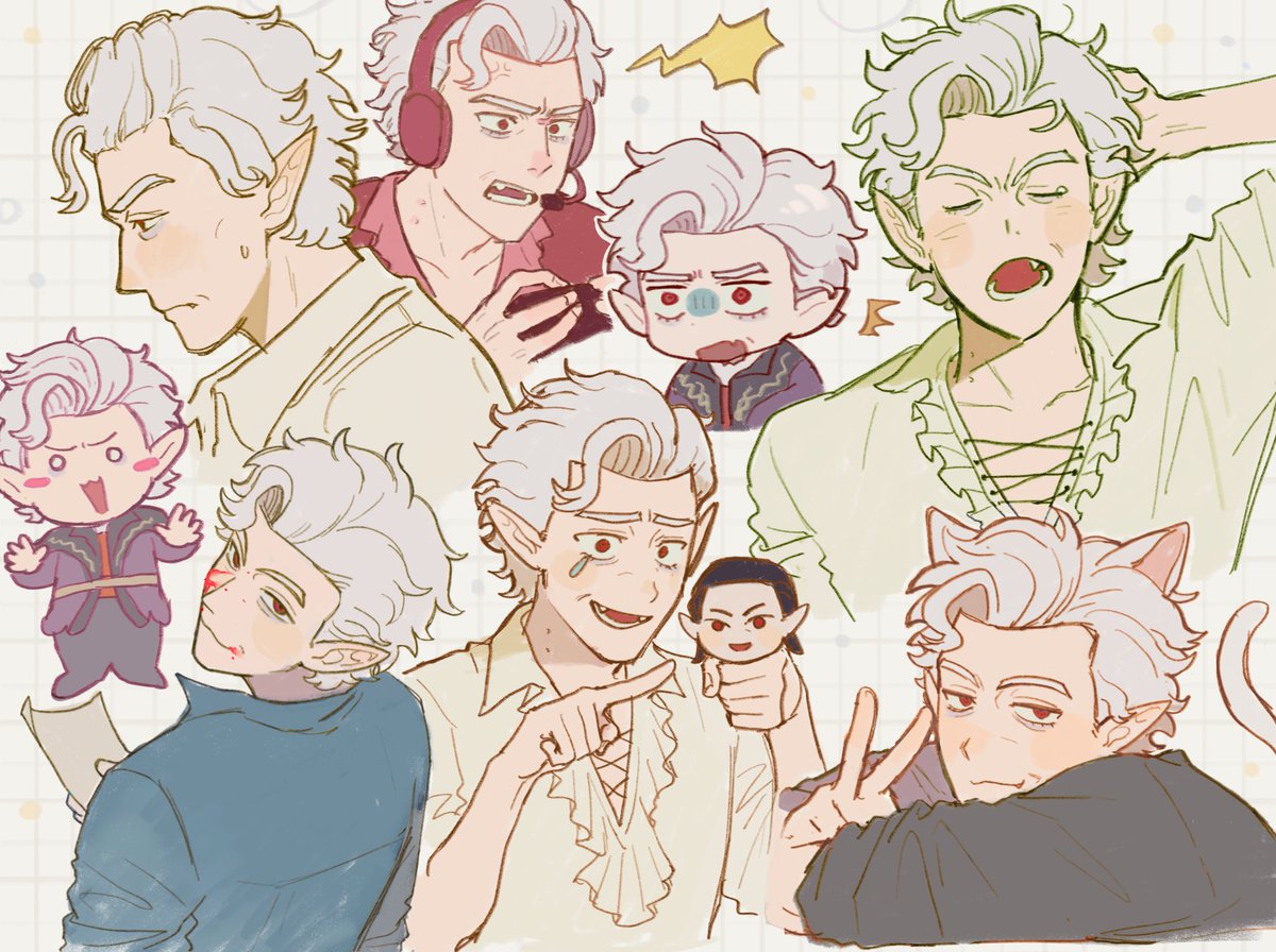 12345678
#BaldursGate3 #Astarion