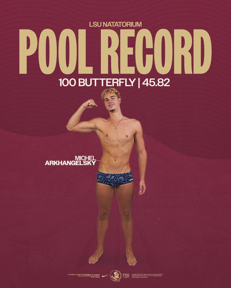 A record-breaking day for Michel! 😮‍💨

Michel Arkhangelsky sets the new LSU Natatorium record in the 100 fly!