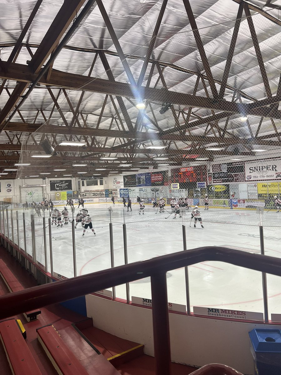 Final regular season game in Whitecourt! <a href="/WildRoseCoop/">Wild Rose Co-op</a> <a href="/camrosekodiaks/">Camrose Kodiaks</a> Hockey at 6:45 from the <a href="/RealtyHomeTime/">Home-Time Realty</a> Broadcast Centre on <a href="/NewCountry981/">New Country 98.1</a> and <a href="/FloHockey/">FloHockey</a> starting with Kodiaks Game Day Live for <a href="/FortisAlberta/">FortisAlberta</a>