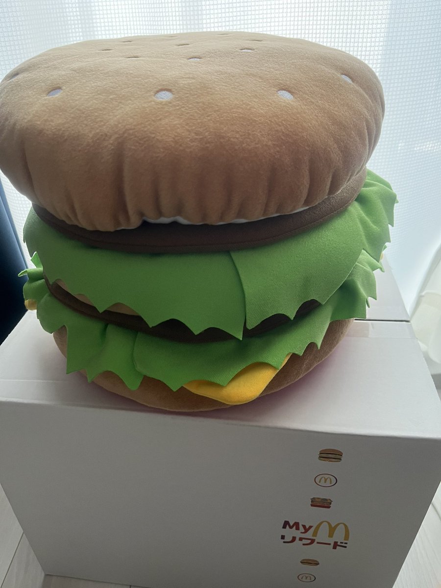バーガークッション