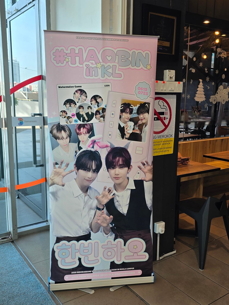 OurHaobin0420's tweet photo. ☕️ 𝘾𝙖𝙛𝙚 𝙀𝙫𝙚𝙣𝙩 @ Rise &amp; Sip, 3 Damamsara 

🩵 #HAOBINinKL 🩷

We are all set &amp; ready, see you at 10am!

#SUNGHANBIN #ZHANGHAO #성한빈 #장하오 #ZB1inKL #HEREANDNOWinKL #ZB1inMY https://t.co/18AmNdsIAE