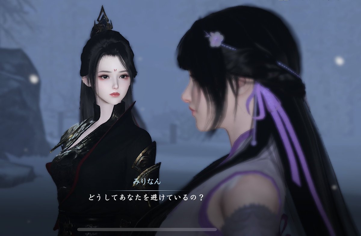 アバが可愛すぎてずっと見てられる...♡
右のお姉さんなんか可哀想過ぎる(；；)