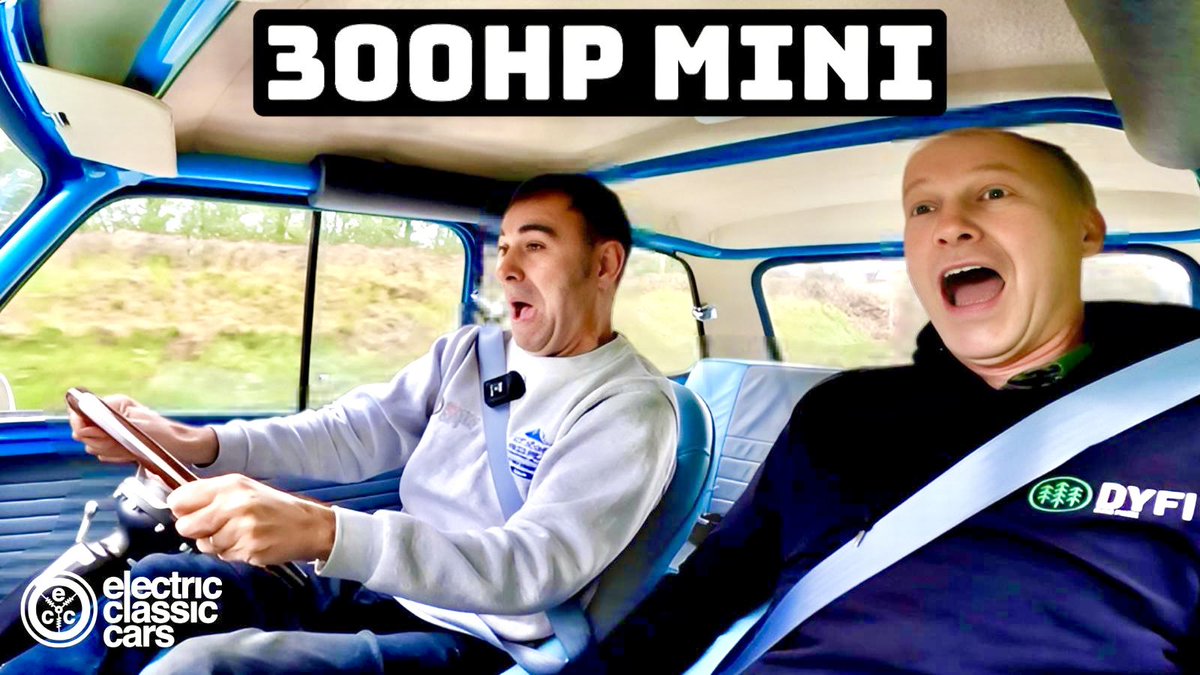 elecclassiccars's tweet image. Ever wondered what it’s like to drive a 300hp Tesla powered Mini? Check out our latest YouTube episode. youtu.be/X_XGBSlYs54?si…  😎⚡️👌 #mini #classicmini #electricmini