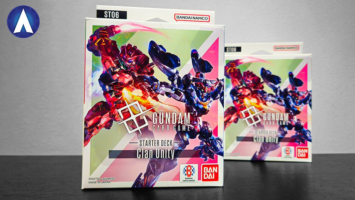 AVAULT7's tweet image. Along with GD02, we also got another new starter deck which is ST06 Clan Unity! Featuring the #Gundam #Gquuuuuux series, we got a different Red/Green deck to play with! Check out my beginners guide to learn more!

youtube.com/watch?v=HYk1MG…