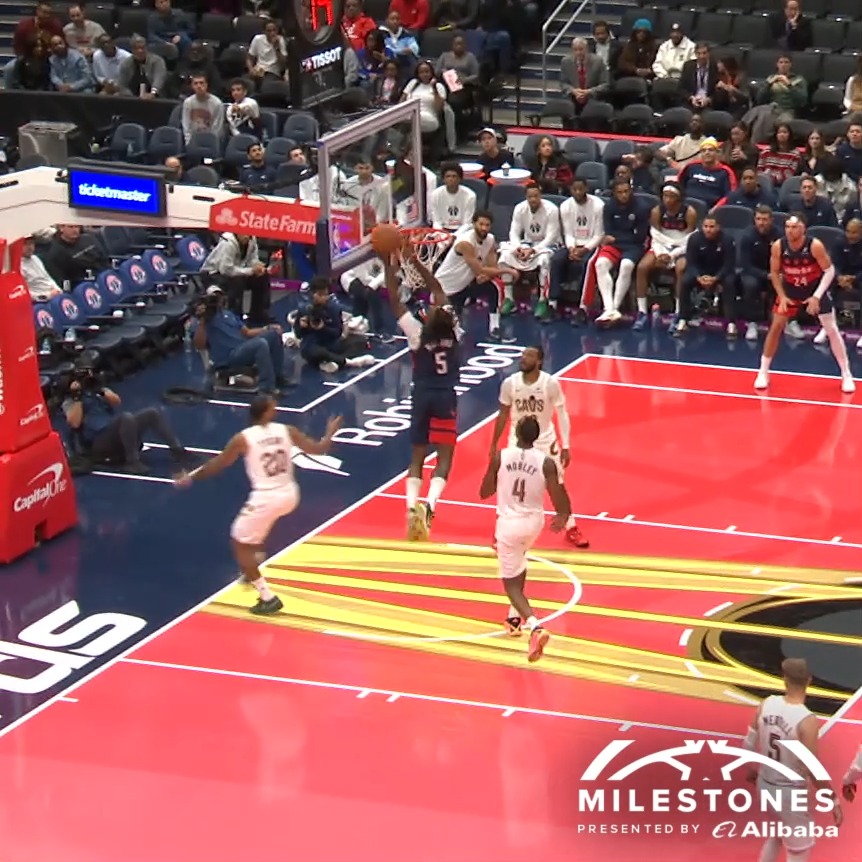 First @NBA bucket for @mirwatkins0 🧙♂️
#ForTheDistrict | @AlibabaGroup