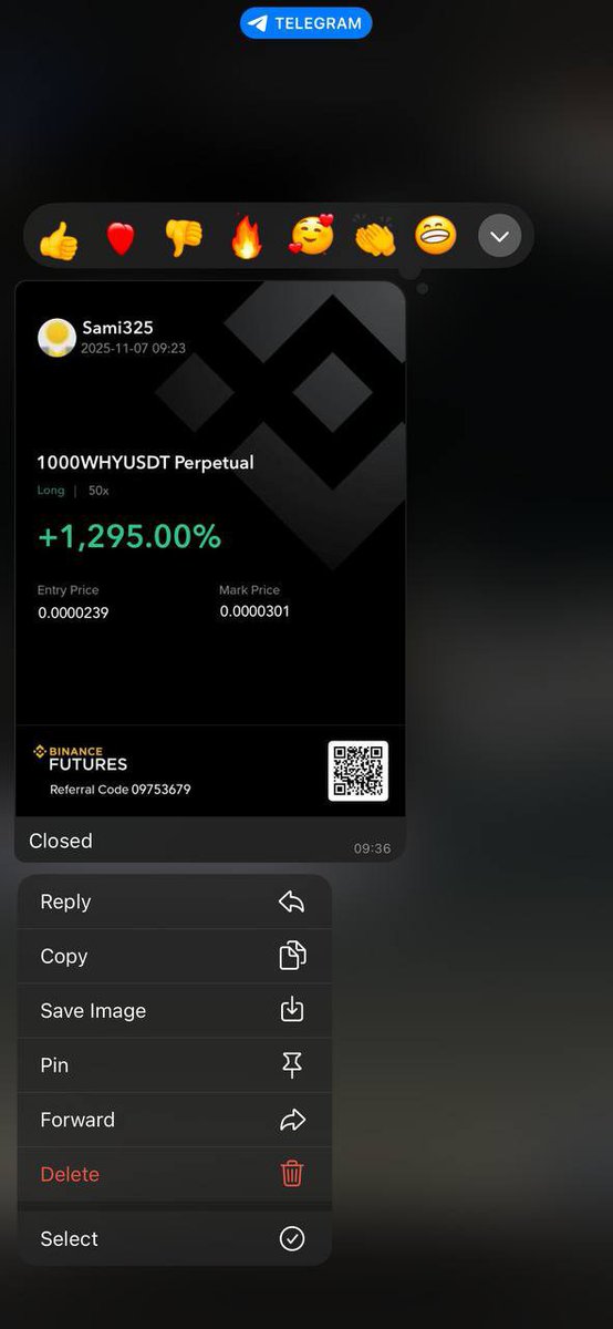 OPULENCECRYPTOC's tweet photo. #1000WHY/USDT VIP TRADING PROFITS✅✅✅✅

#Crypto #Futures #BTC #futurestrading #CryptoTrading #CryptoMarket #XRP #USDT #Trump https://t.co/odg2VF9NWK