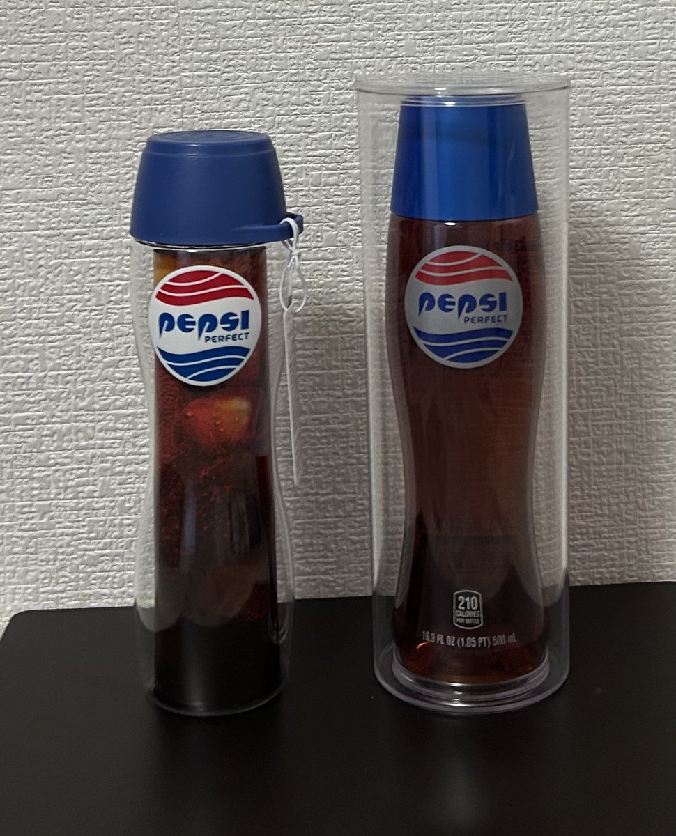 箱ごと（箱開封済み）バックトゥザフューチャー ペプシ ボトル12本