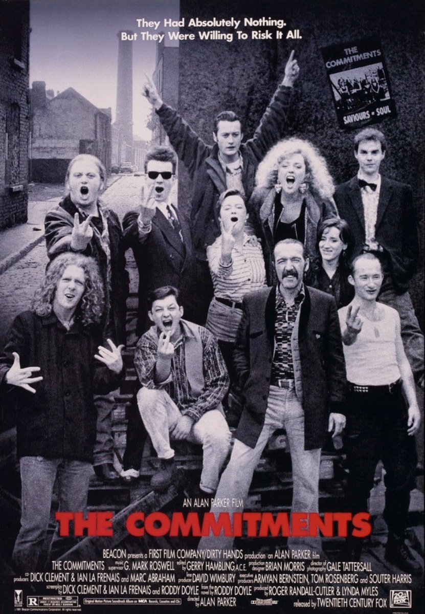 kev_ees's tweet image. #nowwatching #TheCommitments Jimmy Rabbitte, an unemployed #Dublin boy, decides to put together a soul band made up entirely of the Irish working class.