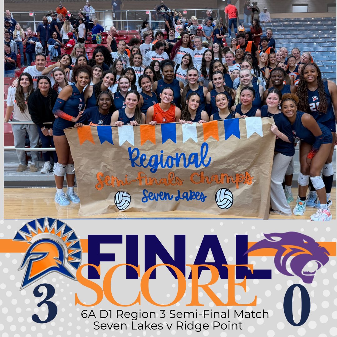 Thank you to all the fans, family, cheerleaders, admin and staff for supporting us!! 🧡💙

Next up, Regional Finals on Tuesday at Delmar 5:30 vs Dawson! Let’s goooo!