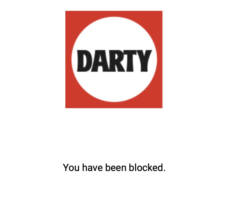 France is a thirdworld country. Cant shop online from the US