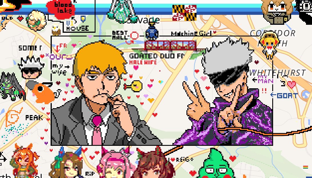 drew gojo next to him but cba to color him in,.... but a kind stranger finished it for me while i was away god bless reigo