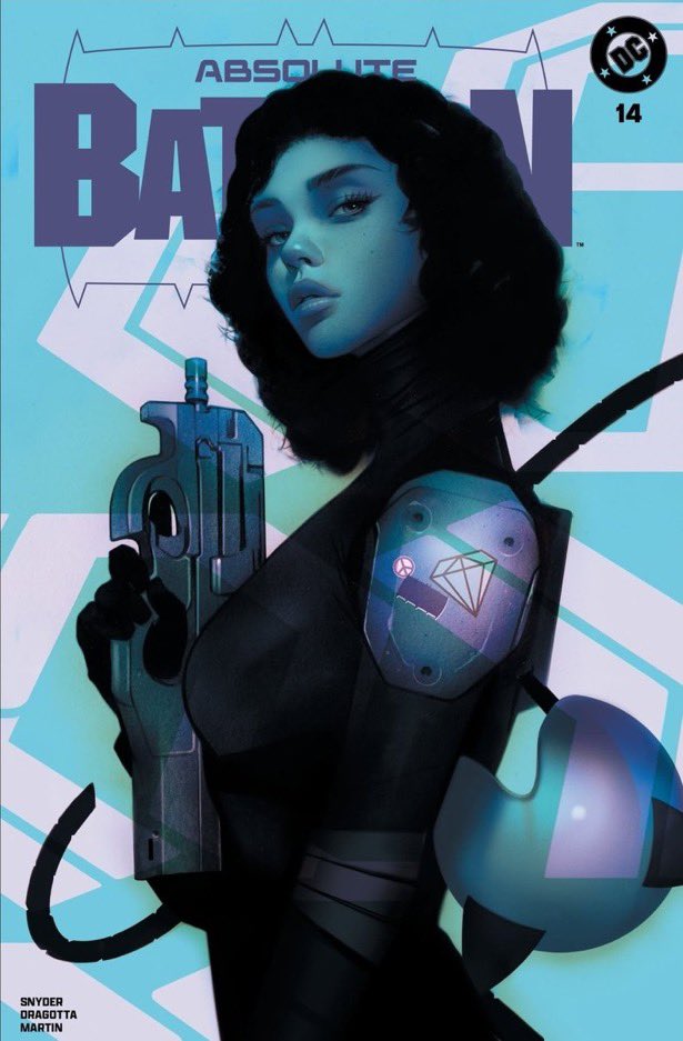 BatcatPosts's tweet image. Absolute Batman #14 cover by Ben Oliver