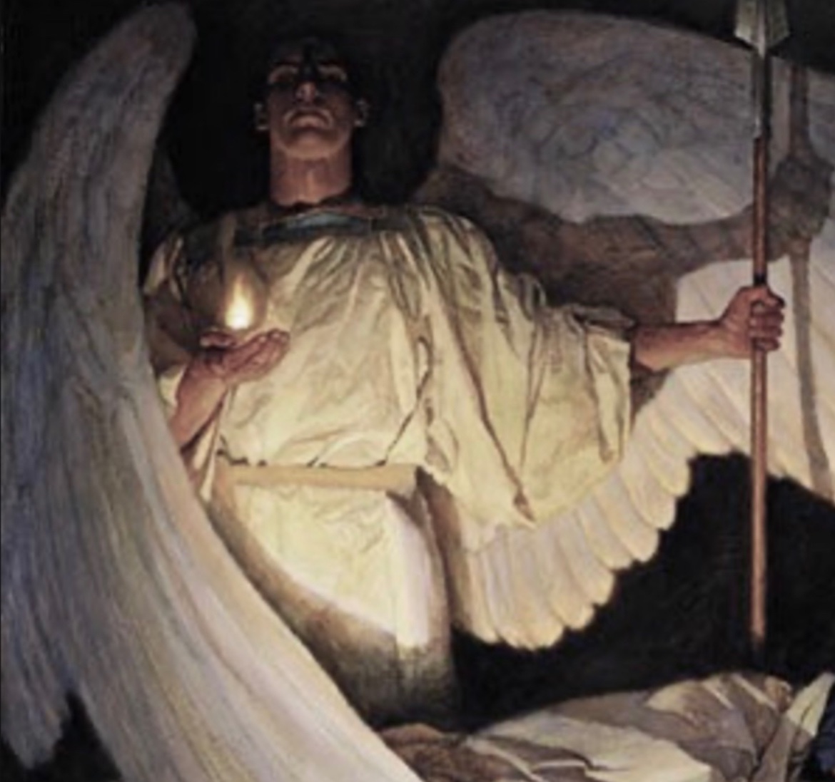 prayandfast2's tweet photo. "Ignore the devil and do not be afraid of him: He trembles and flees at the sight of your Guardian Angel!"

- St. John Bosco https://t.co/B877k0TmIx