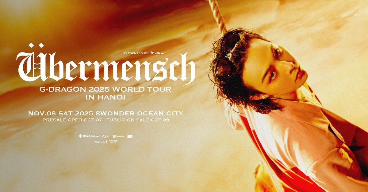 lanlan263's tweet photo. [WTS]
2 GA1 Tickets Day2 
 #GDRAGON_ÜBERMENSCH #GDRAGON #Gdragoninhanoi #GdragoninVietnam #GDRAGON2025WORLDTOUR https://t.co/zqWg2wSB3Y