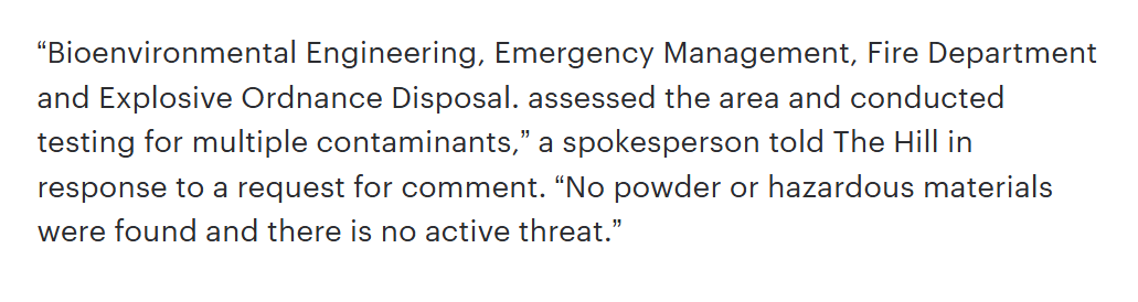 1Chillwind's tweet photo. @halbritz @joshscampbell "No powder of hazardous materials were found..."
Huh.
https://t.co/CCDv2K0d2l https://t.co/IZ5L65ONQ0