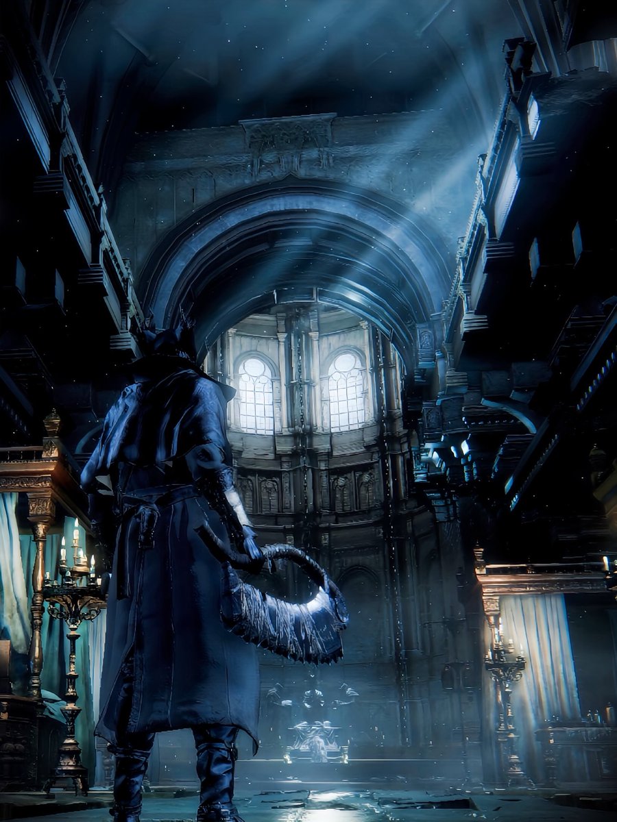 SAAB231328's tweet photo. 黒と白　#Bloodborne https://t.co/Q7MmSzvUk6