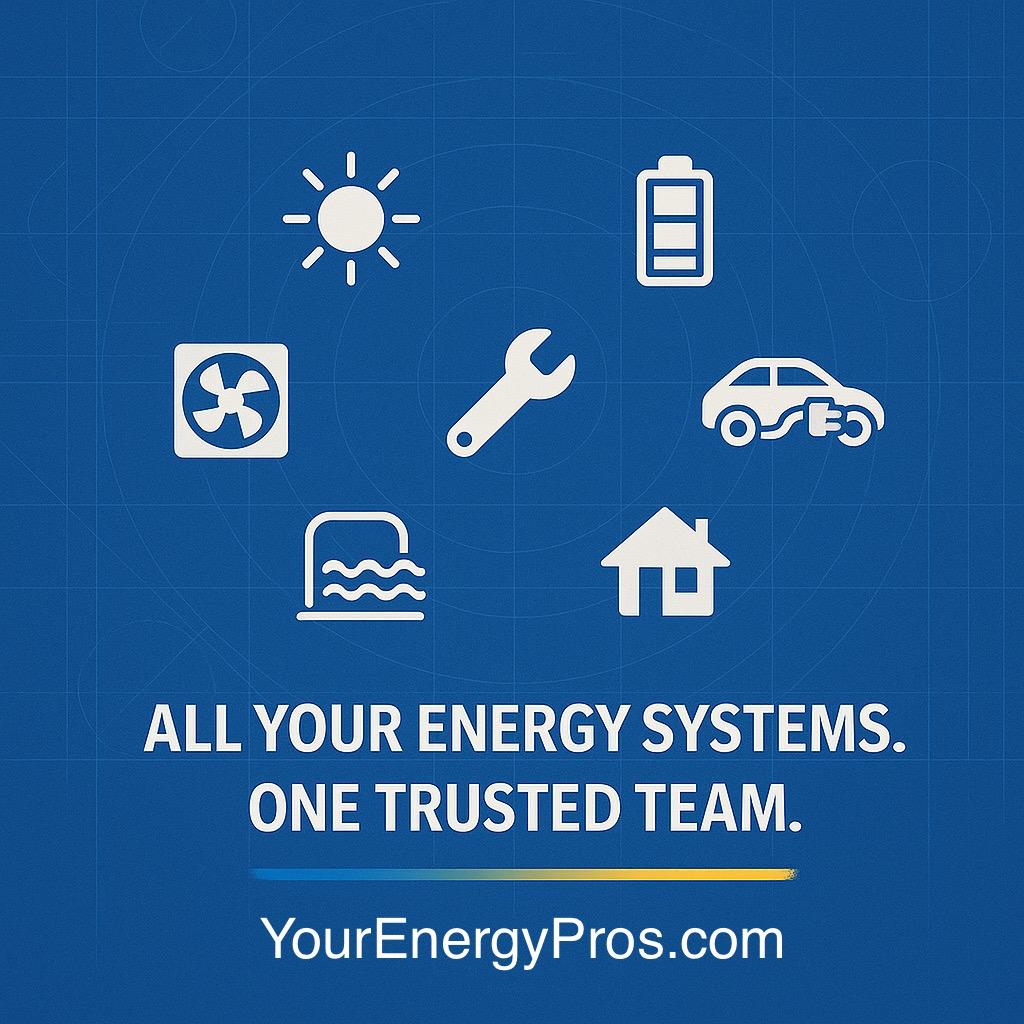 YourEnergyPros's tweet image. 🔧 One trusted team for ALL your energy systems.

☀️ Solar • 🔋 Batteries • 🌬️ HVAC • 🚗 EV • 🏠 Roofing⚡ Keep Energy Costs Low - The Energy System Services Program 

📲YourEnergyPros.com

#YourEnergyPros #ESSP #SolarSupport #CleanEnergy #EnergySavings #SanDiegoSolar