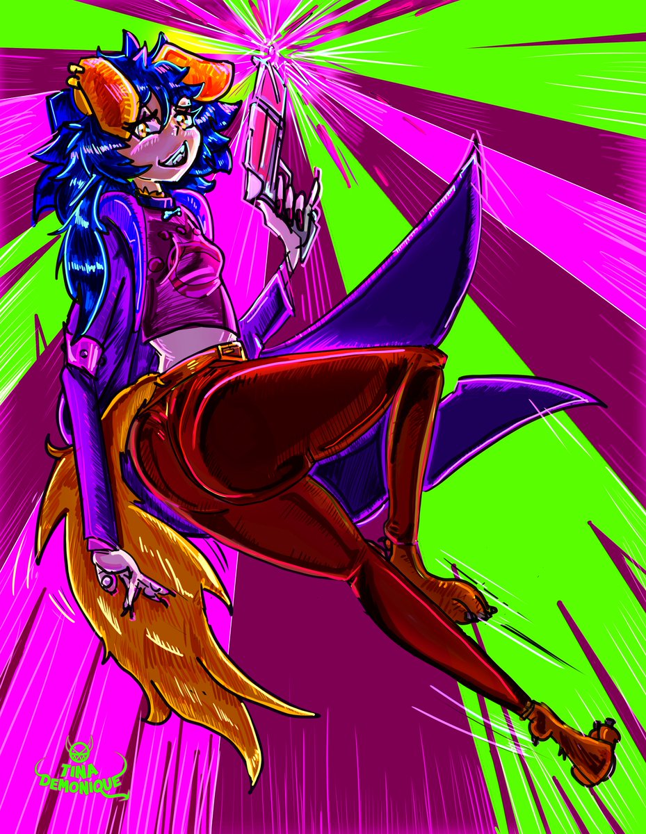 tinademonique's tweet image. altsito dedicado a @Vesta_Alt 
#oc #fanart #colorfull #furries #femboyoc