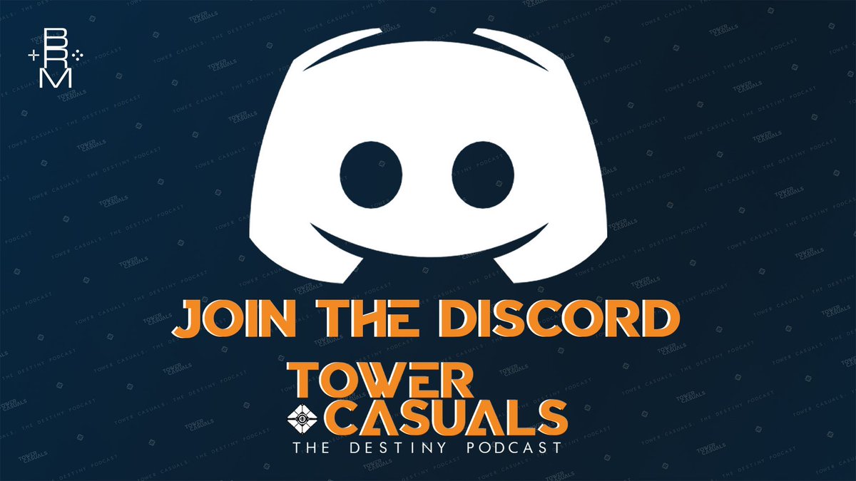 Join the Tower Casuals Destiny 2 Discord Community! 💠 🪐 

You're Invited 📧 buff.ly/teecjwH 

Eyes Up, Guardians! Join our growing Destiny 2 community to pursue endgame activities, PvP matches, or to just chill and talk about the game we all love. 

#destiny2