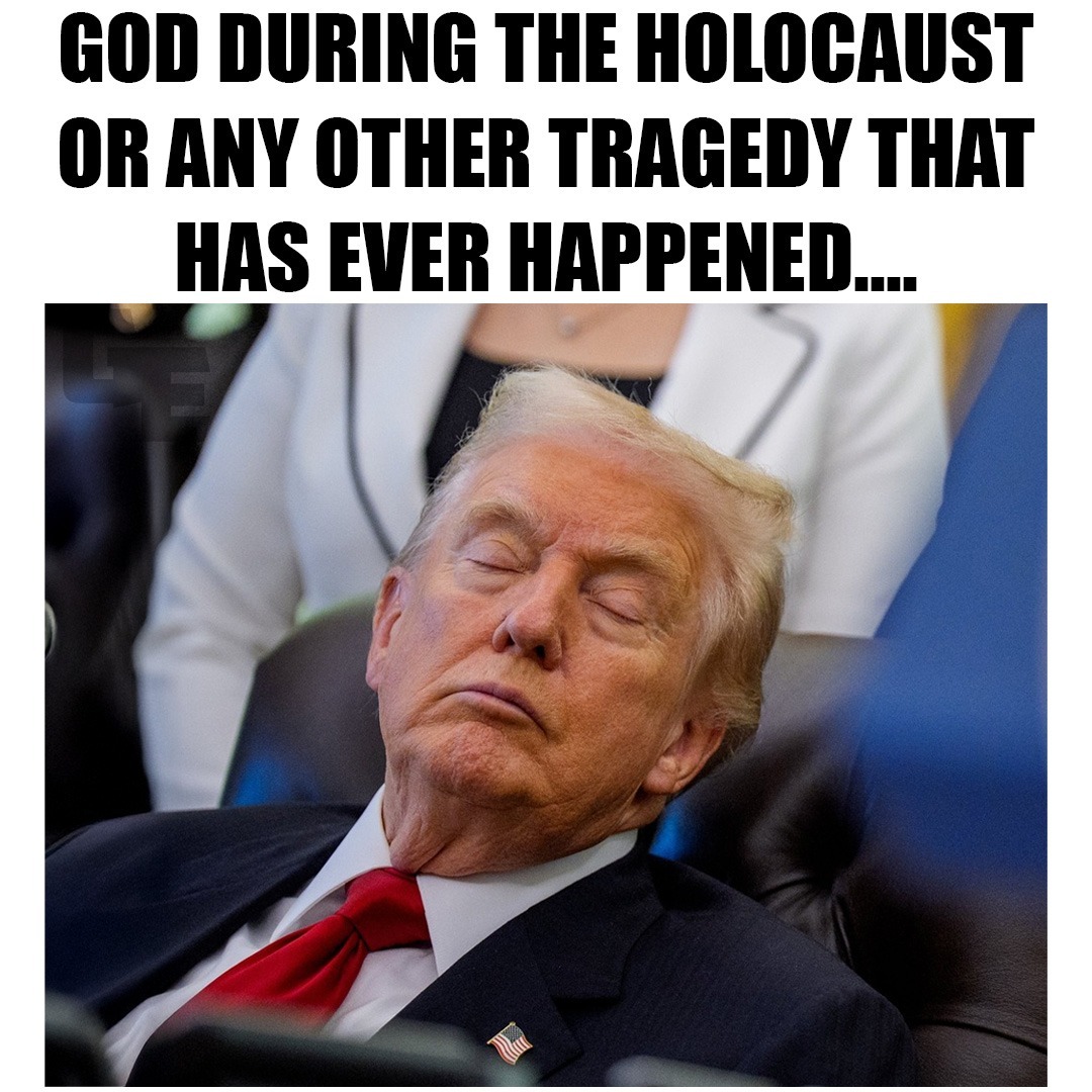 GodlessEngineer's tweet photo. I believe the anguish and pain of people is like soothing whale sounds for both of these inhuman assholes, God and @potus @realdonaldtrump.
#Atheism #Atheist #Godless #GodlessEngineer #ProblemOfEvil #ReligiousCriticism #ReligionMemes #AntiReligion #Secularism #Freethinker #NoG… https://t.co/rcUwYdvi35