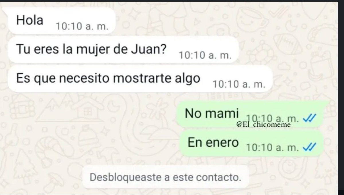 Sin regalo de navidad no me van a dejar