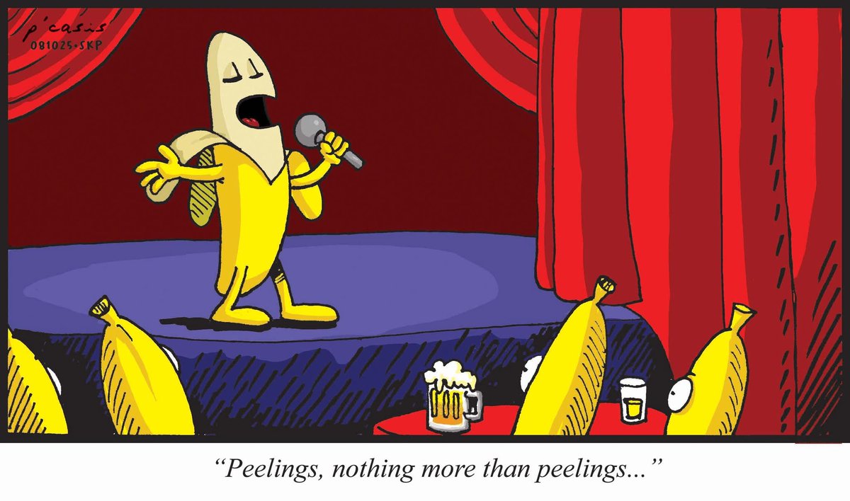 cartoonbypcasis's tweet photo. Catch POTPOURRI every week at the Manila Bulletin Sunday Comics.🍌

#potpourri #cartoonbypcasis #pcasis #mbcomics #cartoons #comics #comicstrip https://t.co/FluMgWZSYf