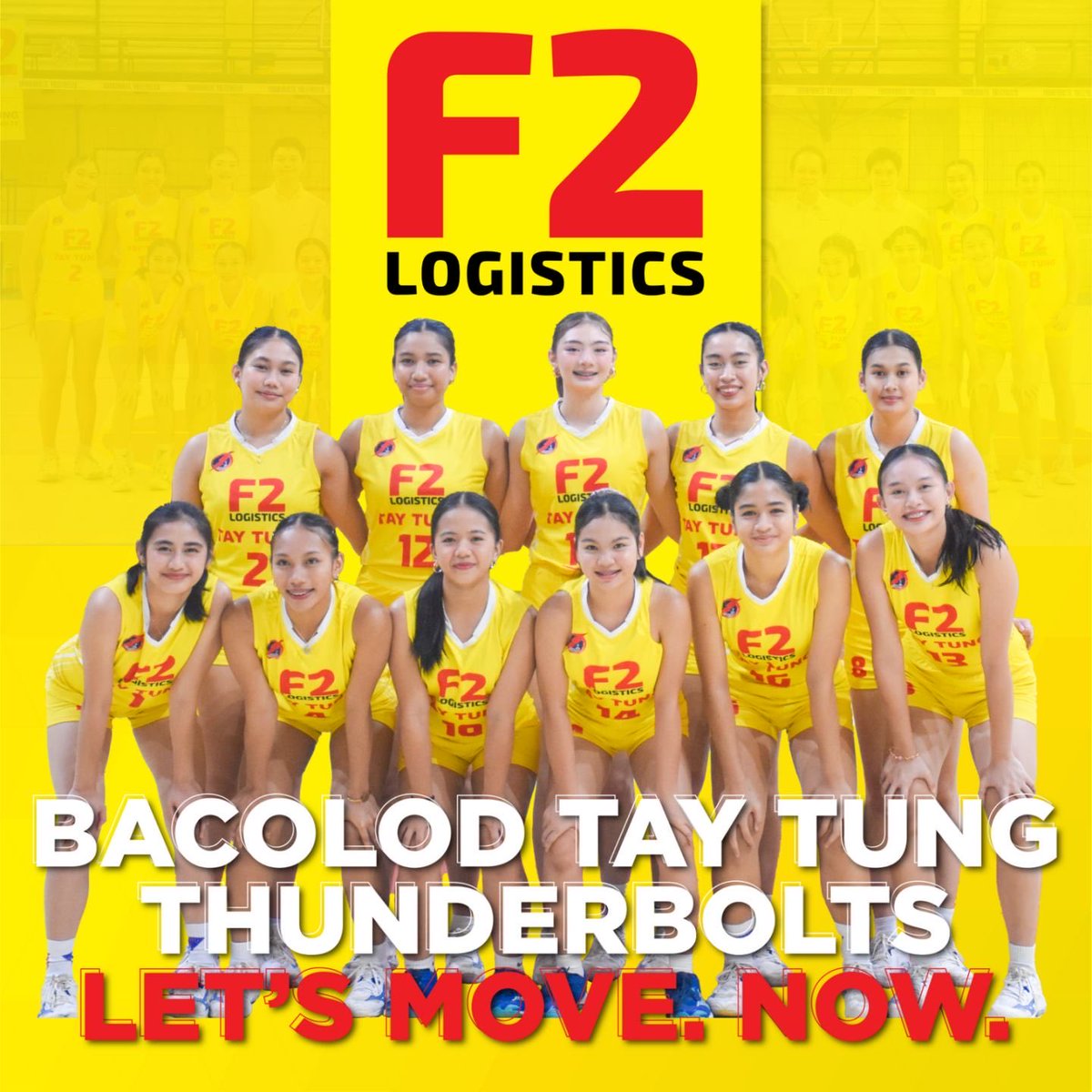 F2 Logistics continues to ensure sustainability of grassroots programs.

Bacolod Tay Tung Thunderbolts continues to produce promising young volleyball athletes who will surely make marks in the country’s athletic scene in the future.

#LetsMoveNow